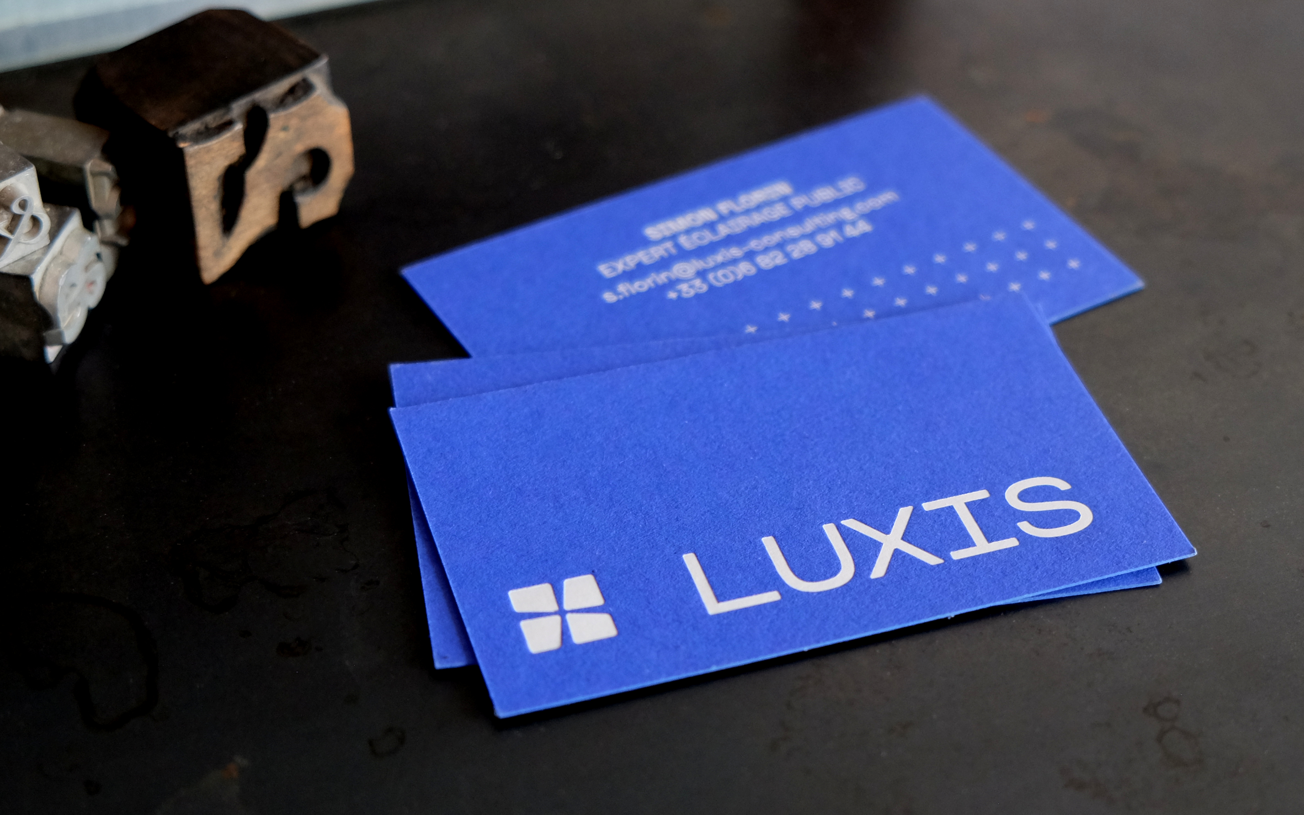 Luxis, graphic identity