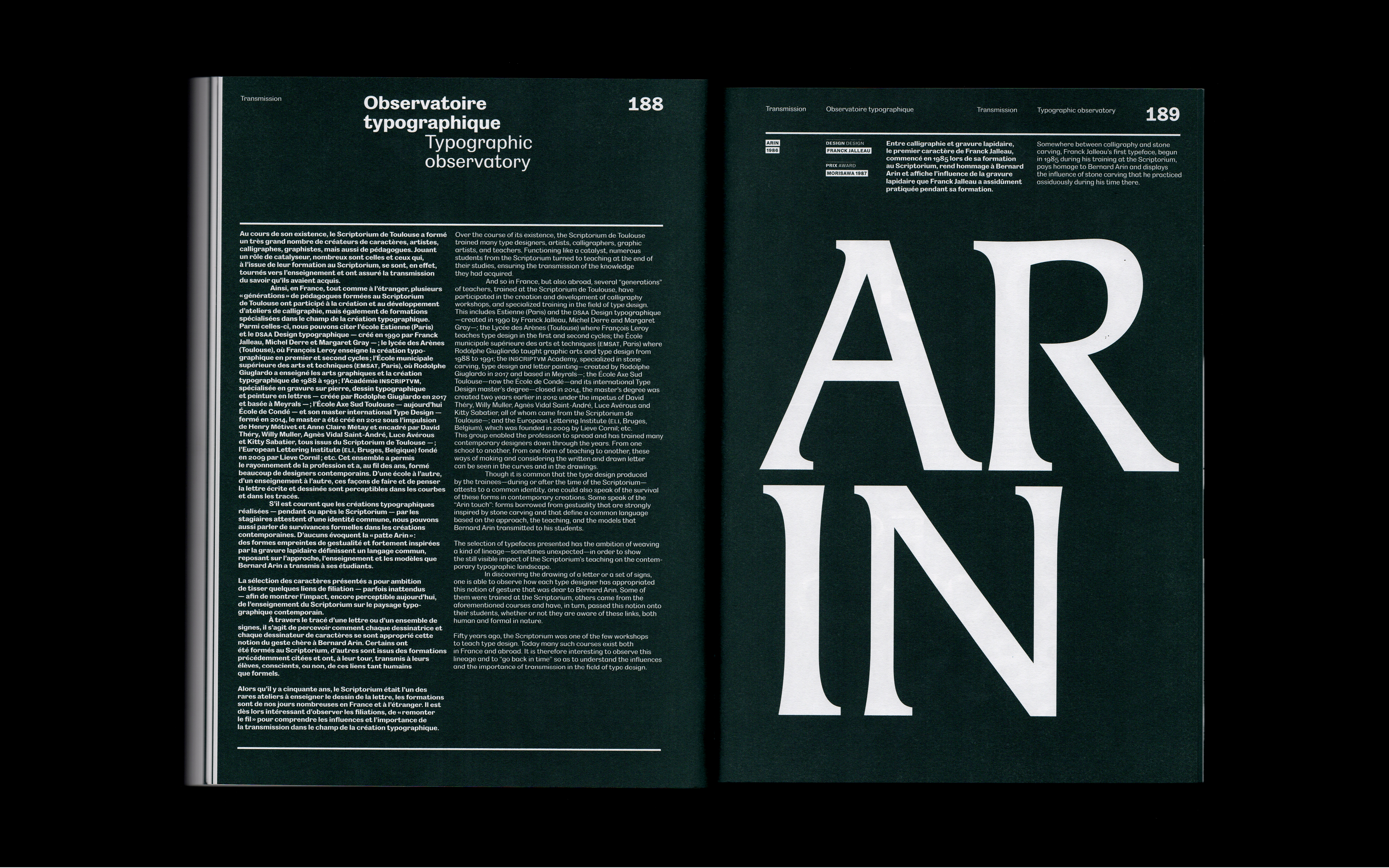 Dossier Scriptorium de Toulouse, double spread pages